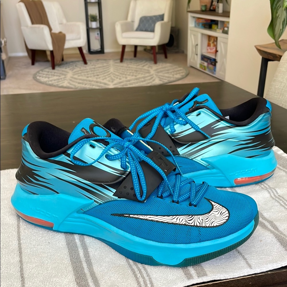 Size 13- Nike KD 7 Clearwater - 653996-414